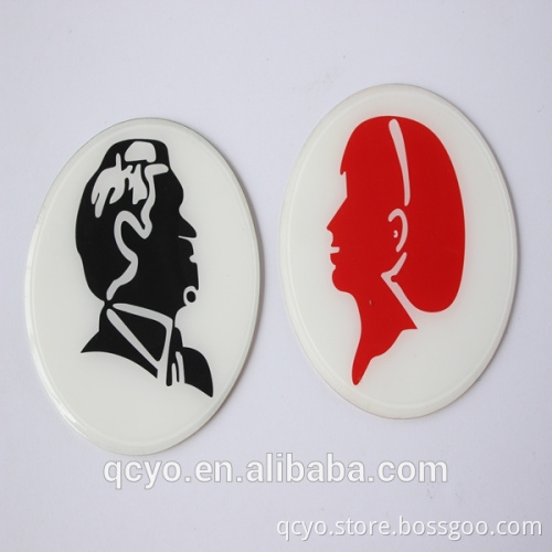 QCY-SHD-29 customized new style clear acrylic sign holder for display